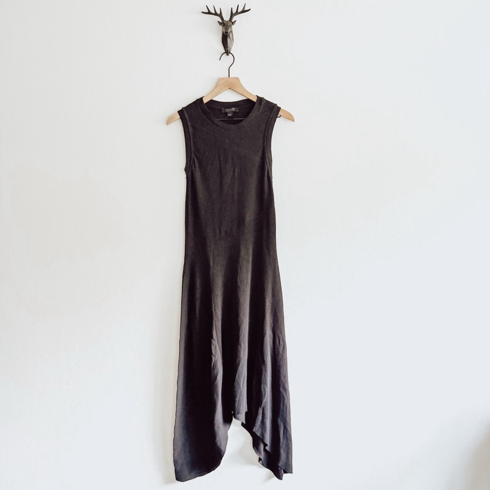 AllSaints Women's Black Maxi Dress Size 12
